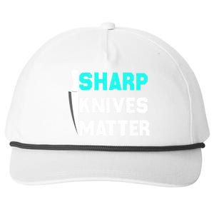 Sharp Knives Matter Funny Outfit Gift Snapback Five-Panel Rope Hat