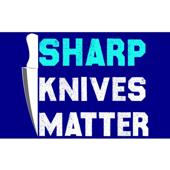 Sharp Knives Matter Funny Outfit Gift Bumper Sticker