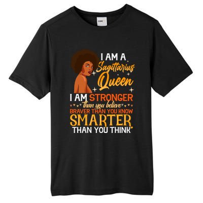 Sagittarius Knows More Than She Says Birthday Gift Tall Fusion ChromaSoft Performance T-Shirt