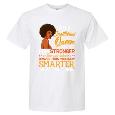 Sagittarius Knows More Than She Says Birthday Gift Garment-Dyed Heavyweight T-Shirt