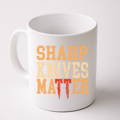 Sharp Knives Matter Gift Coffee Mug