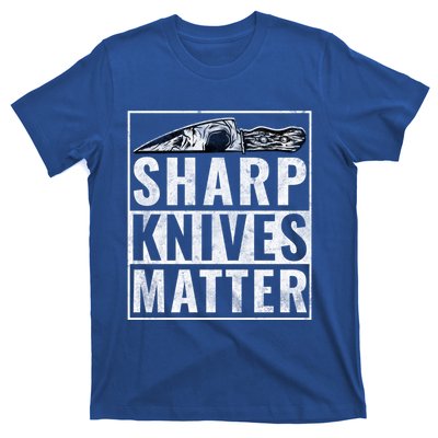 Sharp Knives Matter Funny Cook Gift T-Shirt