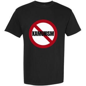 Stop Kamunism No Communism 2024 Us Election Supporters Funny Garment-Dyed Heavyweight T-Shirt