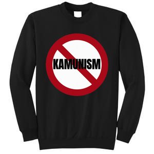 Stop Kamunism No Communism 2024 Us Election Supporters Funny Sweatshirt