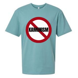 Stop Kamunism No Communism 2024 Us Election Supporters Funny Sueded Cloud Jersey T-Shirt