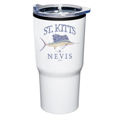 St. Kitts & Nevis Vintage Sailfish Tumbler