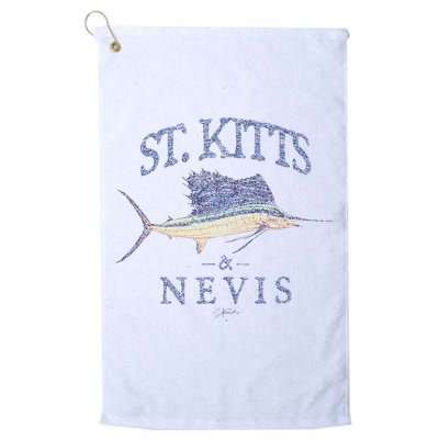 St. Kitts & Nevis Vintage Sailfish Golf Towel