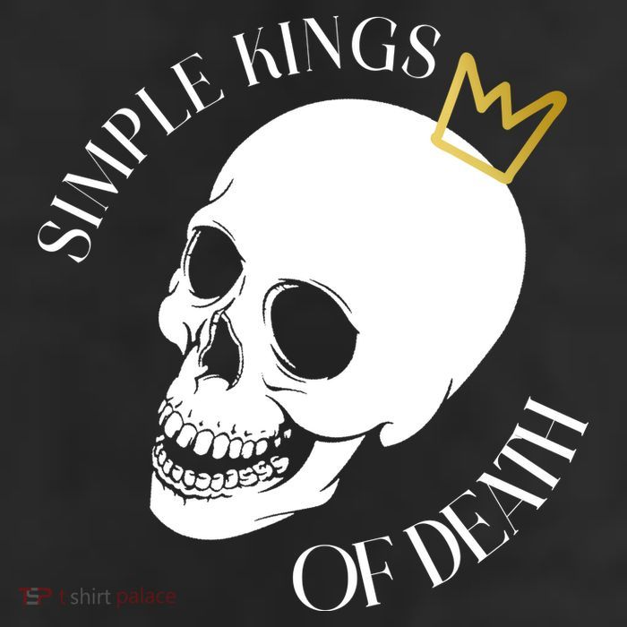 Simple Kings Of Death 7 Panel Mesh Trucker Snapback Hat