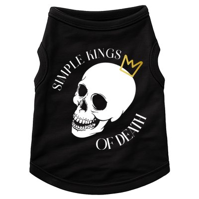 Simple Kings Of Death Doggie Tank