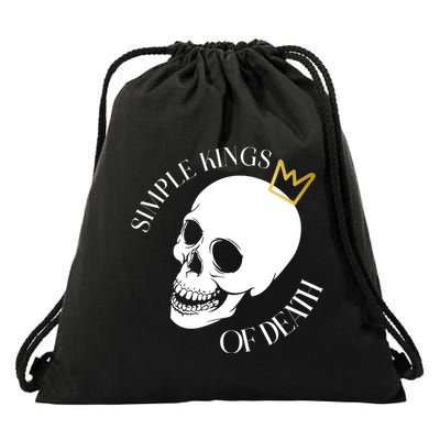 Simple Kings Of Death Drawstring Bag