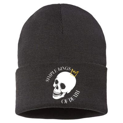 Simple Kings Of Death Sustainable Knit Beanie