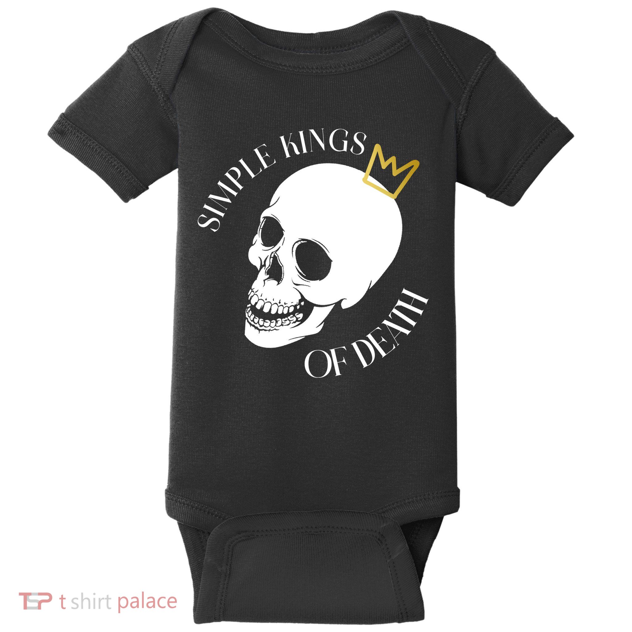 Simple Kings Of Death Baby Bodysuit