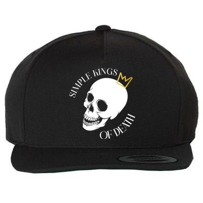 Simple Kings Of Death Wool Snapback Cap