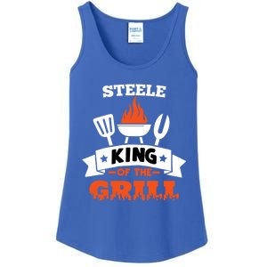 Steele King Of The Grill Grilling Bbq Chef Master Cooking Great Gift Ladies Essential Tank