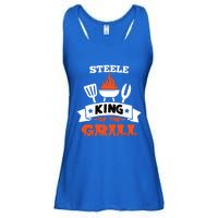 Steele King Of The Grill Grilling Bbq Chef Master Cooking Great Gift Ladies Essential Flowy Tank