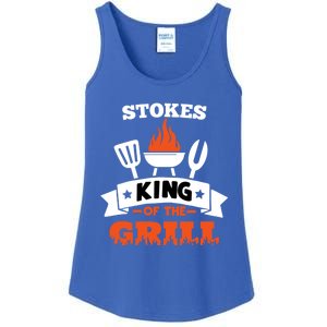 Stokes King Of The Grill Grilling Bbq Chef Master Cooking Meaningful Gift Ladies Essential Tank