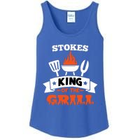 Stokes King Of The Grill Grilling Bbq Chef Master Cooking Meaningful Gift Ladies Essential Tank