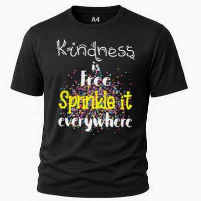 Sprinkle Kind Orange Kindness Day Anti Bullying & Unity Day Cooling Performance Crew T-Shirt