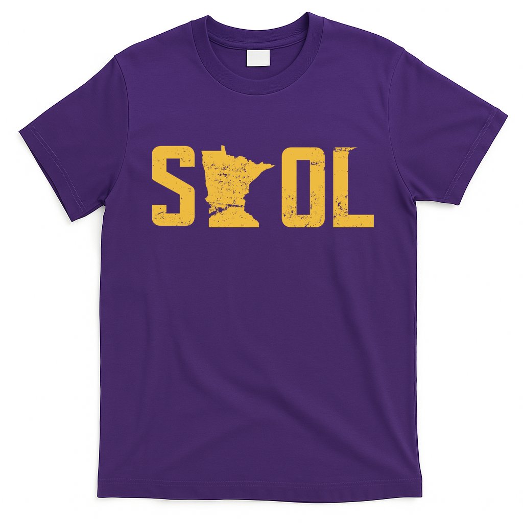 Skol Helmet Vintage Viking Logo T-Shirt
