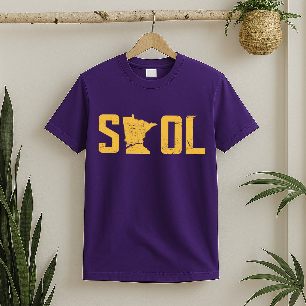 Skol Helmet Vintage Viking Logo T-Shirt