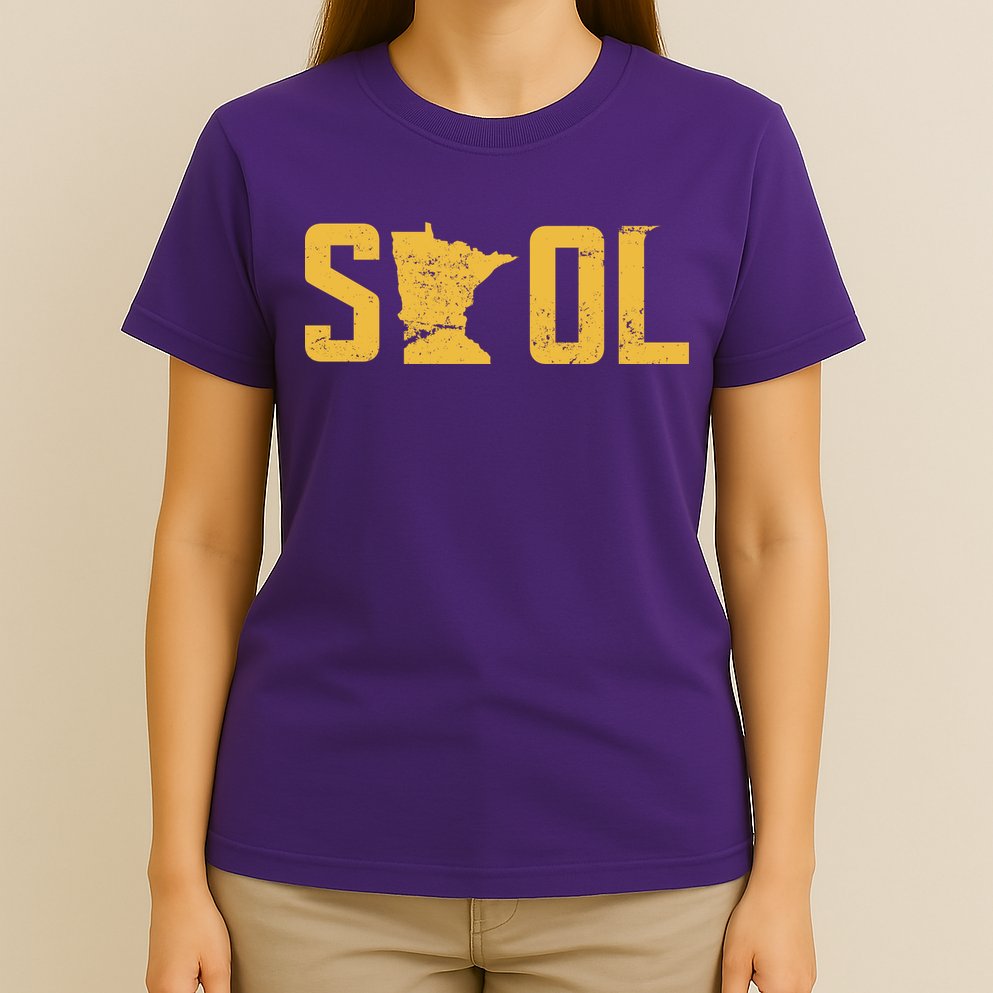 Skol Helmet Vintage Viking Logo T-Shirt