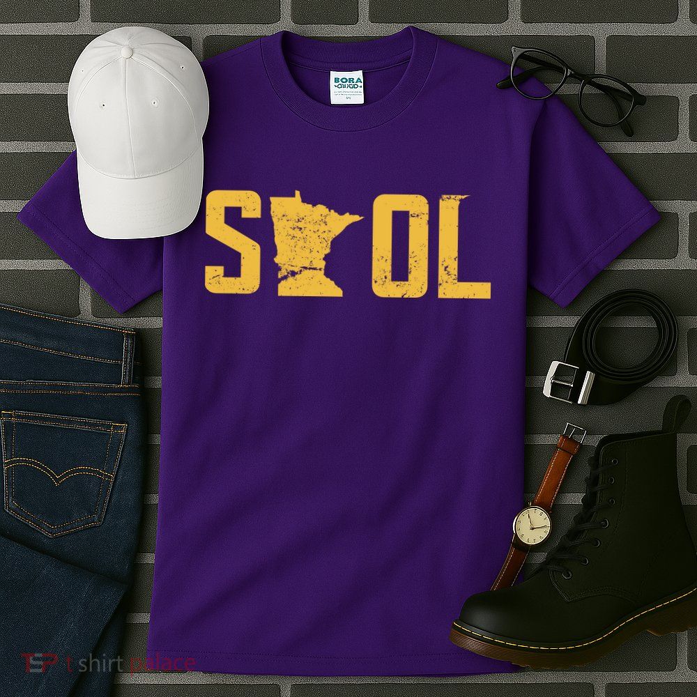 Skol Helmet Vintage Viking Logo Tall T-Shirt
