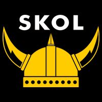 Skol Viking Helmet Minneapolis Miracle City Backpack