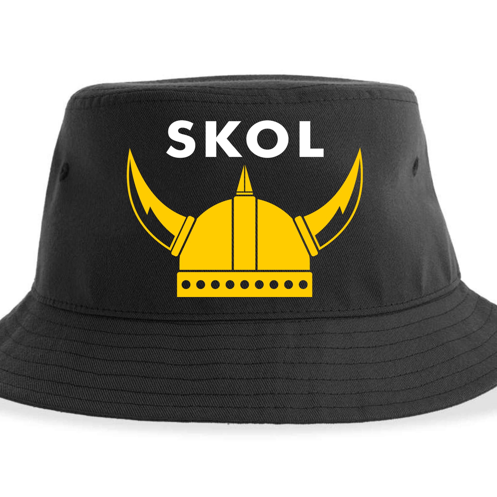 Skol Viking Helmet Minneapolis Miracle Sustainable Bucket Hat