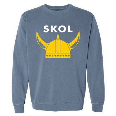 Skol Viking Helmet Minneapolis Miracle Garment-Dyed Sweatshirt