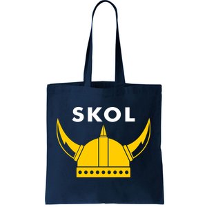 Skol Viking Helmet Minneapolis Miracle Tote Bag