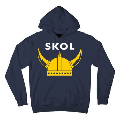 Skol Viking Helmet Minneapolis Miracle Tall Hoodie