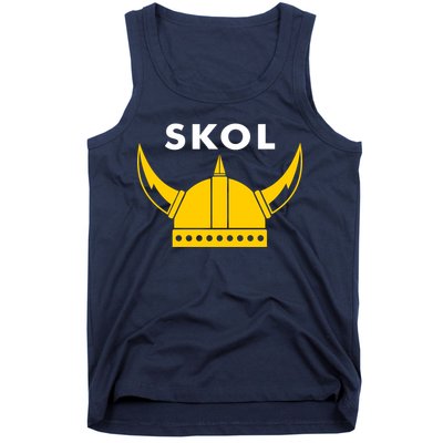 Skol Viking Helmet Minneapolis Miracle Tank Top