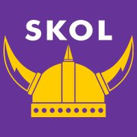Skol Viking Helmet Minneapolis Miracle Cooling Performance Crew T-Shirt