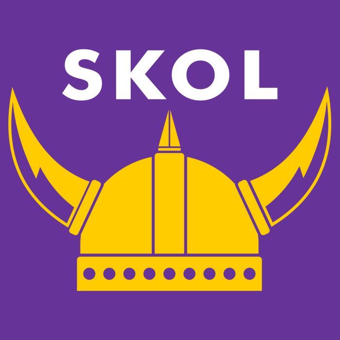 Skol Viking Helmet Minneapolis Miracle Cooling Performance Crew T-Shirt