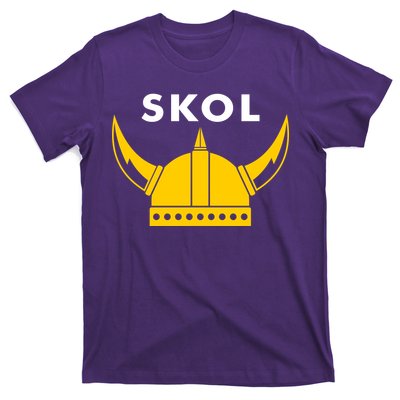 Skol Viking Helmet Minneapolis Miracle T-Shirt