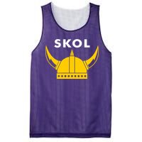 Skol Viking Helmet Minneapolis Miracle Mesh Reversible Basketball Jersey Tank