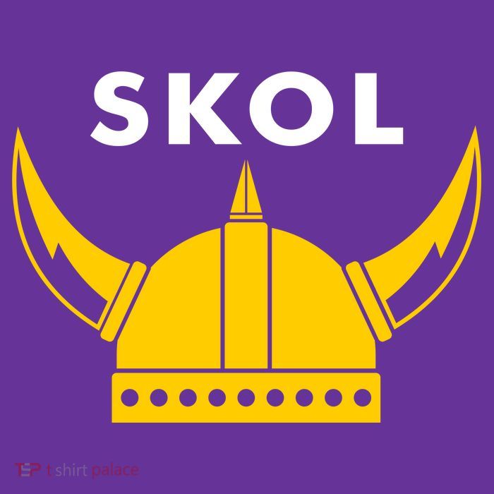 Skol Viking Helmet Minneapolis Miracle Premium T-Shirt