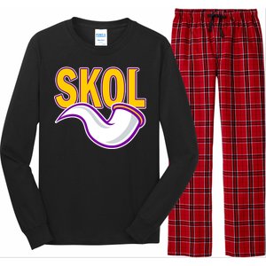 Skol Viking Horn Long Sleeve Pajama Set