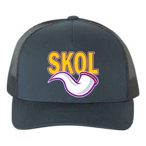 Skol Viking Horn Yupoong Adult 5-Panel Trucker Hat