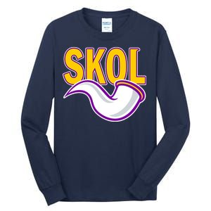 Skol Viking Horn Tall Long Sleeve T-Shirt