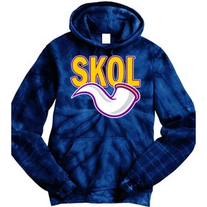 Skol Viking Horn Tie Dye Hoodie