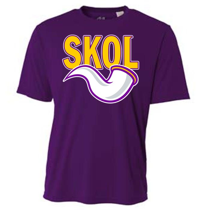 Skol Viking Horn Cooling Performance Crew T-Shirt