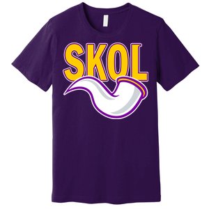 Skol Viking Horn Premium T-Shirt