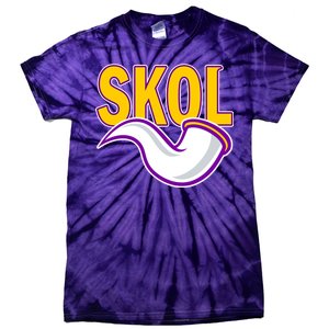 Skol Viking Horn Tie-Dye T-Shirt