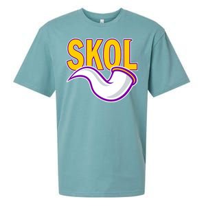 Skol Viking Horn Sueded Cloud Jersey T-Shirt