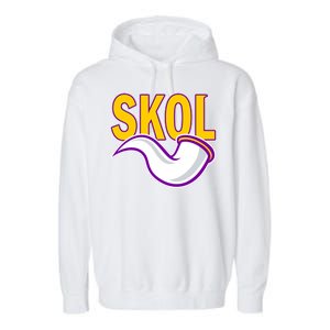 Skol Viking Horn Garment-Dyed Fleece Hoodie