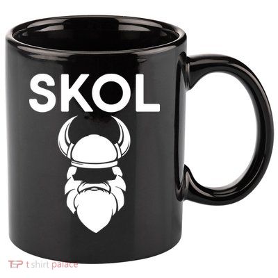 Skol Vikings  11oz C Handle Ceramic Mug