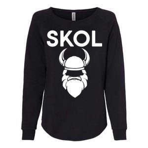 Skol Vikings  Womens California Wash Sweatshirt