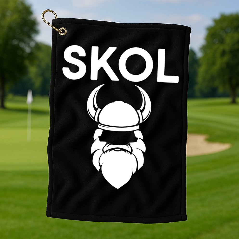 Skol Vikings  Golf Towel