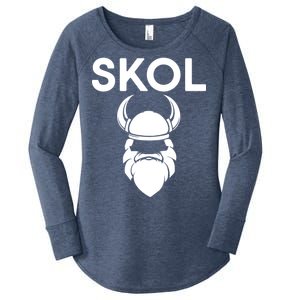 Skol Vikings  Women's Perfect Tri Tunic Long Sleeve Shirt